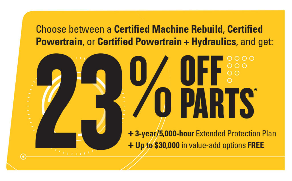 Banner for 23% off parts