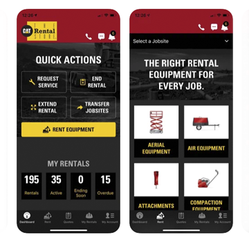 Cat® Rental Store Customer Portal